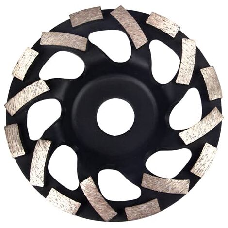 Disqu diamanté à poncr l béton simpl pist 125 mm - 22.2 mm au millur prix