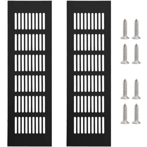 Grilles De Protection Rondes Pour Haut-parleur - 2 Pièces - Diamètre 5 Cm - Maille Acier, Cadre ABS Noir