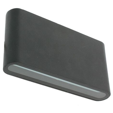Applique Doppio Fascio LED Esterno ACAPULCO 2x6W IP65  Température de Couleur: Bianco neutro 4000K