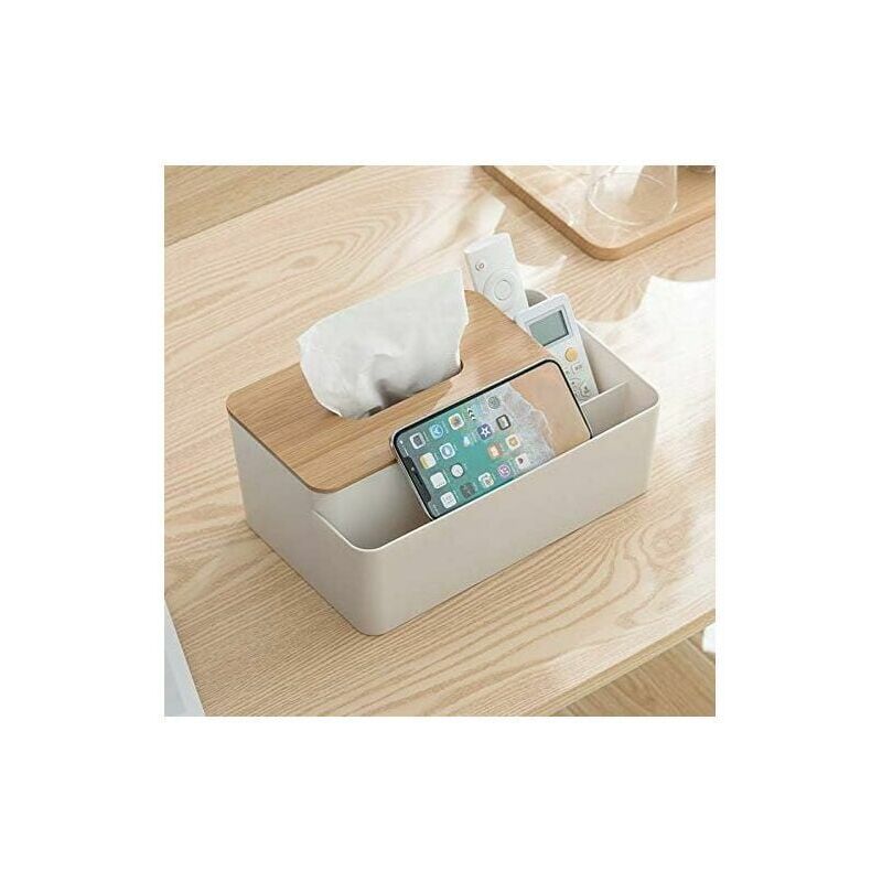Boîte à Mouchoirs Design - Support Automatique Vert Foncé Style Nordique