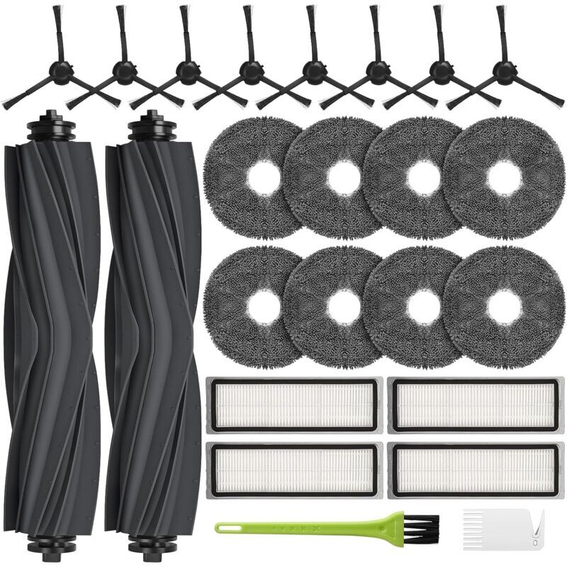 Kit Accessoires Dreame L10s Ultra/Xiaomi X20+ - 20 Pièces | Filtres HEPA + Brosses + Chiffons