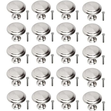 Lot De 4 Vis Doubles 1/4-1/4 Pour Trépied Et Monopode - Argenté, Dégagement Rapide - Compatible Appareils Photo