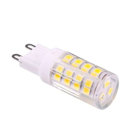 FOREHILL  G9 LED Lampe Ampoules, Blanc Chaud 3000K 5W Lumiere équivalent aux ampoules halogènes de 40 W 420 lumens not dimmable, lot de 10