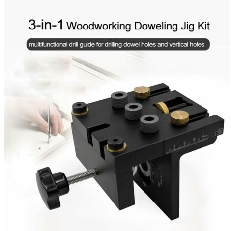 Accessoires De Perçage De Trous 3 En 1, Douille De Perçage En Métal 6mm 8mm 10mm 12mm 15mm, Douille De Perçage M20x1, 5, 1 Pièce