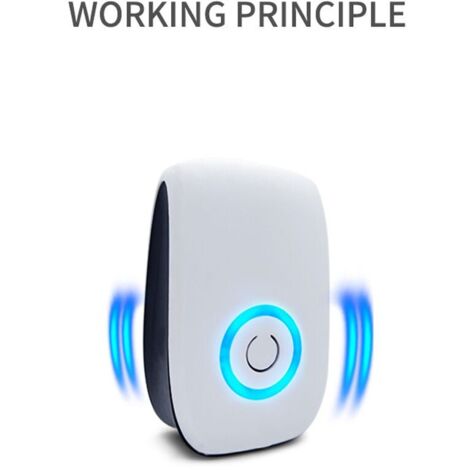 Repellente Ultrasuoni Répulsif Ultrasons Souris Et Rats 360° - Appareil Anti -Rongeurs Avec LED Anti-rongeurs Voiture