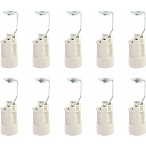 10 Pièces Cache Bougie Pour Lustre, Capuchons De Bougie Pour Lampes, Tube De Support De Lampe