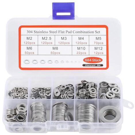 240 Petites Rondelles Plates En Laiton M3 (7mm Diamètre Extérieur) Pour Montages électroniques, Bijoux