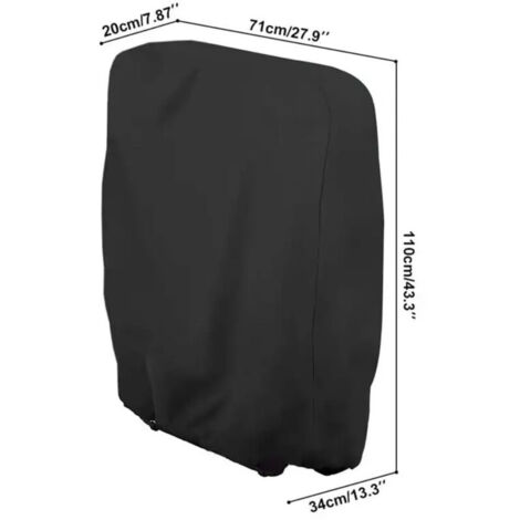 Housse De Chaise Longue De Jardin Oxford Housse De Chaise Longue Extérieure étanche Housse De