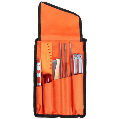 Fezf 1 Ensemble De Sac De Cure-dents En Titane Portable, 7