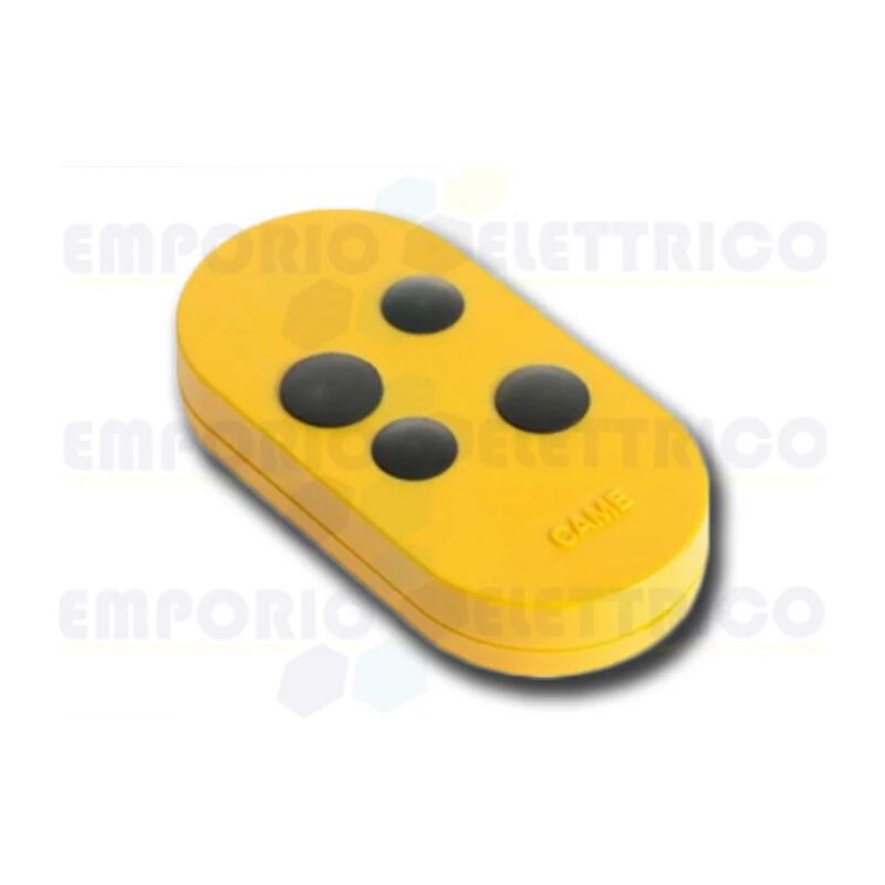 came telecomando 4 canali codice fisso giallo topd4fys 806ts-0103