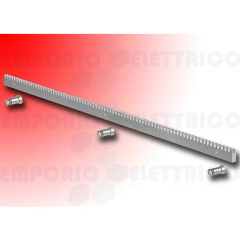 Cremagiera 30x12 Acciaio Zincato - Per Cancelli Scorrevoli, Fai Da Te E Manutenzione