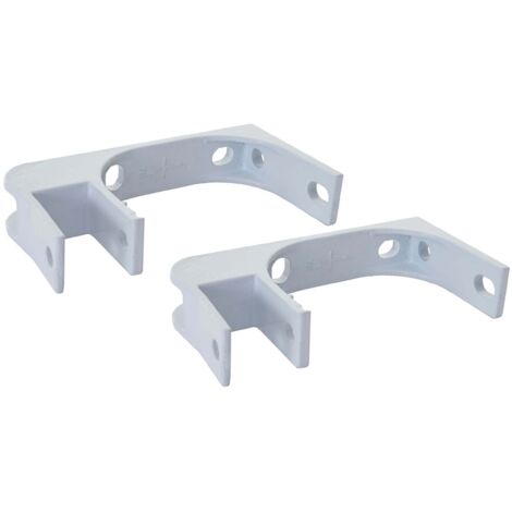 Juego de 2 soportes de techo para toldo HHG-543 E49, soporte de pared adaptador de montaje en techo