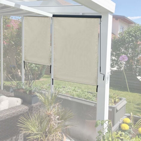 Sol Royal Toldo Vertical Enrollable Exterior MS5-140x250 cm Beis - Estor  Vertical para Balcones y terrazas - Robusto, Enrollable a Mano con  manivela, translúcido e Impermeable: : Jardín