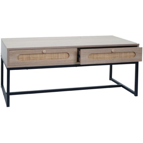Mesa Auxiliar Moderna Negra, Mesa Auxiliar LED, Mesa Central Para Sala De Estar, Mesa Auxiliar De Sofá Con Estante, Mesa Auxiliar Moderna Para Sala De Estar, 43 Pulgadas De Largo X