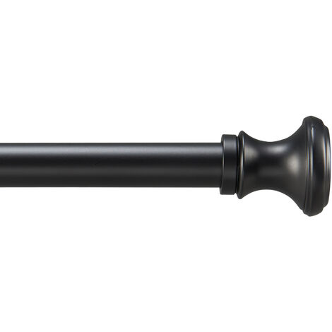 Tringles à Rideaux Extensibles Rondes Diamètre 6 Mm - Longueur Réglable, Pour Petits Rideaux, Voilages, Déco