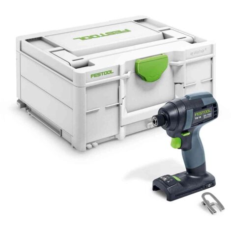 Festool – Visseuse à chocs 18V – Moteur EC-TEC sans charbon – Couple 120Nm – Pour vissage dans bois, métal et plastique – Systainer SYS3 M 187 (1/10)