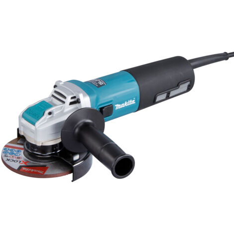 Makita – Meuleuse d'angle 125mm 1400W – Système X-LOCK pour changement rapide – Pour découpe métal et meulage – GA5080RX02