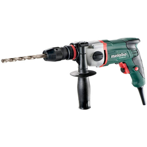 Metabo – Perceuse BE 600/13-2 600W – 2 vitesses – Mandrin à serrage rapide – Pour perçage acier jusqu'à 13mm – Poignée Softgrip antidérapante (1/5)
