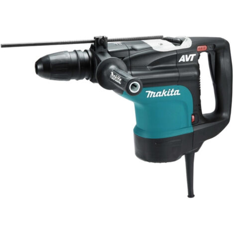 Makita – Perfo-burineur SDS-Max 1350 W Ø45 mm – Puissance de frappe 9,4 Joules – Système anti-vibration AVT – Pour béton armé - HR4510C