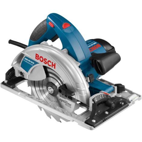 Bosch – Scie circulaire portative 190mm – Puissance 1800W – Profondeur de coupe 65mm – Pour bois dur et teck – Moteur Constant-Electronic