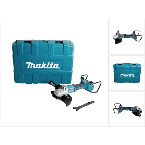 Makita – Meuleuse d'angle sans fil 2x18V 230 mm – Moteur sans balais – Frein moteur – Protection contre redémarrage – Pour applications professionnelles (1/10)