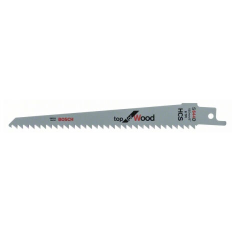 Lame de scie sabre HCS Bois S644D BOSCH 150 mm - Boite de 100 - 2608650551