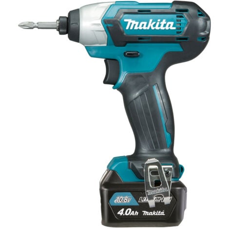 Visseuse à choc sans fil Makita TD110DSMJ 10.8V 2x 4.0 Ah batteries + chargeur dans MAKPAC