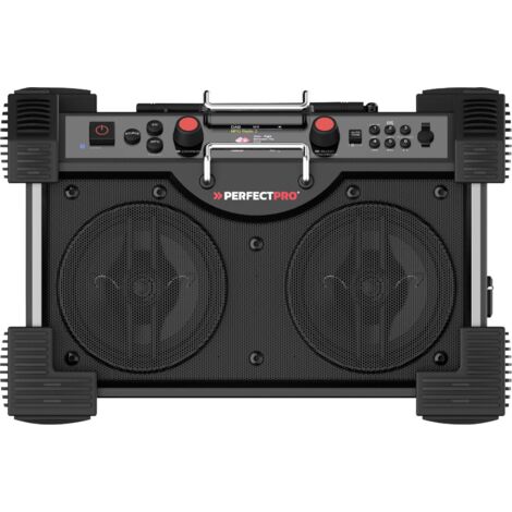PerfectPro Radio de chantier ROCKHART 18V - AMPShare sans batterie ni chargeur