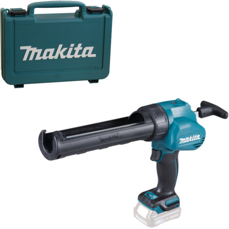 Makita – Pistolet extrudeur sans fil 12V CG100DZXK – Force de poussée 5000N – Débit réglable pour mastics et colles – Mallette de transport incluse