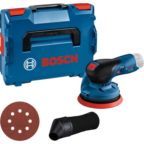 Bosch – Ponceuse orbitale sans fil 12V – Plateau 125 mm – Système auto-agrippant pour bois dur – Vitesse 6000-10000 tr/min - 12V-125