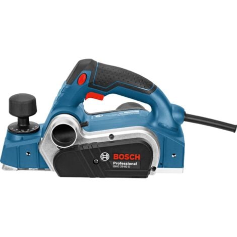 Rabot GHO 26-82 D Professional Bosch en kit dans un coffret pour artisans