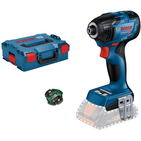 Bosch Professional – Visseuse à chocs sans fil 18V – Couple 210 Nm – Moteur sans charbon – Pour vissage métal et bois – Coffret L-BOXX - 18V-210