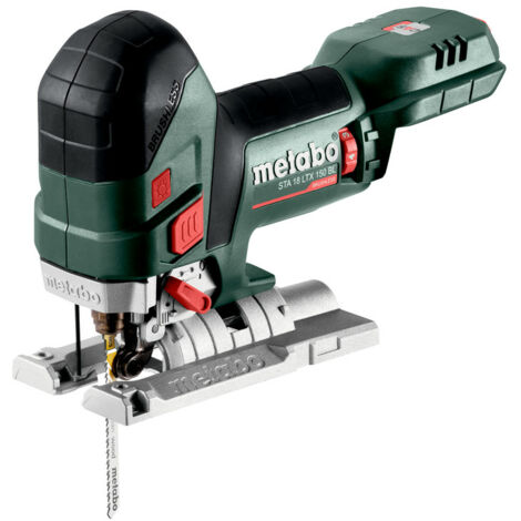 Metabo – Scie sauteuse sans fil 18V – Moteur brushless – Profondeur de coupe 150mm – Changement de lame sans outil – Lampe LED intégrée - LTX 150 BL