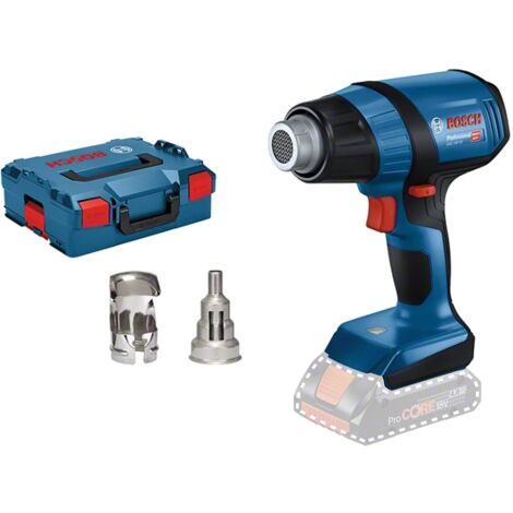 Décapeur thermique 18V BOSCH GHG 18V-50 L-Boxx buse de réduction et buse de réflecteur