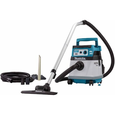 Makita – Aspirateur sans fil 15L 2x18V DVC157LZX3 – Moteur sans balais – Autonomie 100 min – Système Auto-Start Wireless