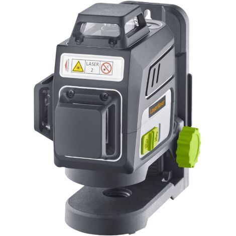 Laserliner – Laser à lignes croisées PocketPlane 3G – Laser vert 515 nm – Précision ± 0,3 mm/m – Portée 30 m – Alimentation Li-Ion 3,7V 3,6Ah