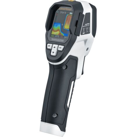 Laserliner – Caméra thermique d'inspection – Plage de mesure -20°C à 650°C – Écran couleur TFT 1,8" – Enregistrement sur carte Micro-SD