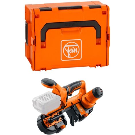 Fein – Scie à ruban sans fil 18V – Profondeur de coupe 63,5 mm – Vitesse 162 m/min – Pour bois, métal et plastique – Moteur à faible vibration - ABAS 18-63 AS (1/5)