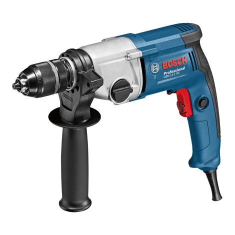 Bosch – Perceuse à percussion 750W – Mandrin à serrage rapide 13mm – Vitesse 0-3000 tr/min – Couple 39,5Nm pour métal et bois - GBM 13-2 RE (1/10)