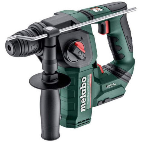 Metabo – Marteau perforateur sans fil 12V – 20mm bois, 12mm béton – Moteur Brushless – Idéal pour espaces confinés – 1.5kg - BH 12 BL