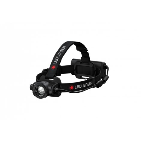 Lampe frontale rechargeable 2500 lumens – Technologie Advanced Focus System – Étanchéité IP67 – Utilisation intuitive avec commutateur Wheel – Led Lenser