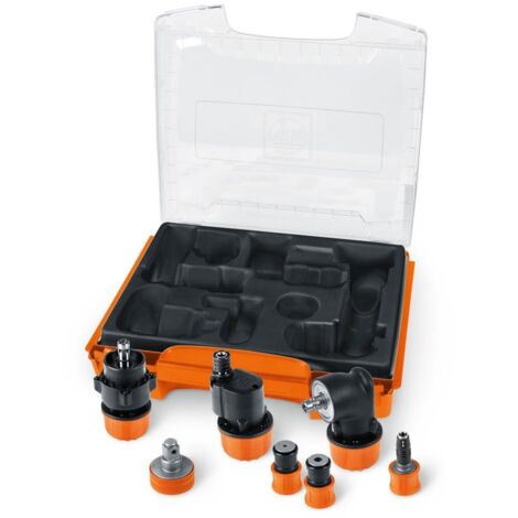 Fein – Kit d'accessoires QuickIN métal i-Boxx72 – 7 pièces pour visseuses sans fil – Rangement compact – Compatible avec interface QuickIN