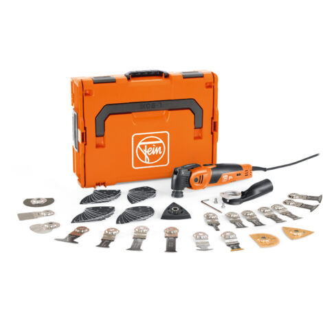 Fein – Outil multifonction Multimaster 450W – Porte-outil StarlockMax – Vitesse 10 000 à 19 500 tr/min – 72296864000