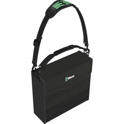 Valise porte-outils Wera2go 2 – Matériau robuste – 1 étui Wera2go 4 inclus – Séparateur réglable pour 5 compartiments – Largeur 355 mm