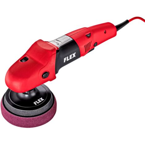 Flex – Polisseuse rotative 1400W – Vitesse variable 550-1800 tr/min – Moteur sans balais – Tête plate pour surfaces difficiles