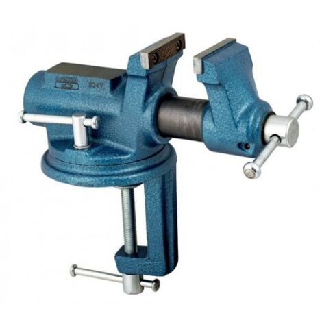 Bahco – Étau portatif 265mm – Largeur mors 255mm – Capacité de serrage 4,71kg – Acier moulé haute précision pour petits projets - 834V-2