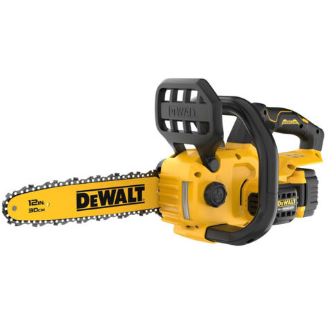 Dewalt – Tronçonneuse à batterie 30 cm 18V – Moteur Brushless – Lubrification automatique – Pour bois dur et teck