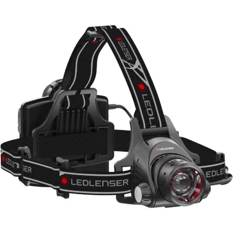 Lampe frontale LED 1000 lumens – Portée 300 m – Alimentation Li-ion 4400 mAh – Résistante à l'eau IPX4 – Tête pivotante 90° – Led Lenser - V172031
