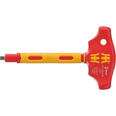 Wera 410 i VDE A RA Tournevis adaptateur isolé VDE à manche transversal avec conseil (1/5)