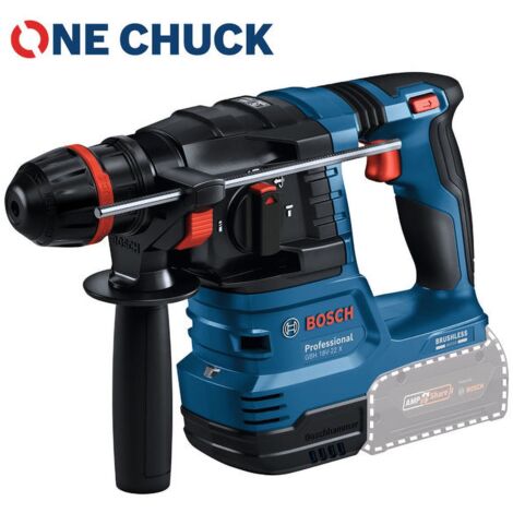 Bosch – Marteau perforateur sans fil 18V – ONECHUCK SDS plus – 4.675 bpm – Pour béton, brique, bois et acier – 2,6 kg sans batterie (1/5)